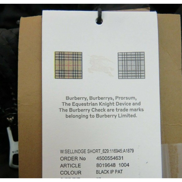 NWT BURBERRY SELLINDGE BLACK TB MONOGRAM LOGO HOODED DOWN PUFFER JACKET L $1790 - Picture 13 of 13